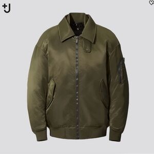 +J Blouson Hybrid Down Bomber Jacket